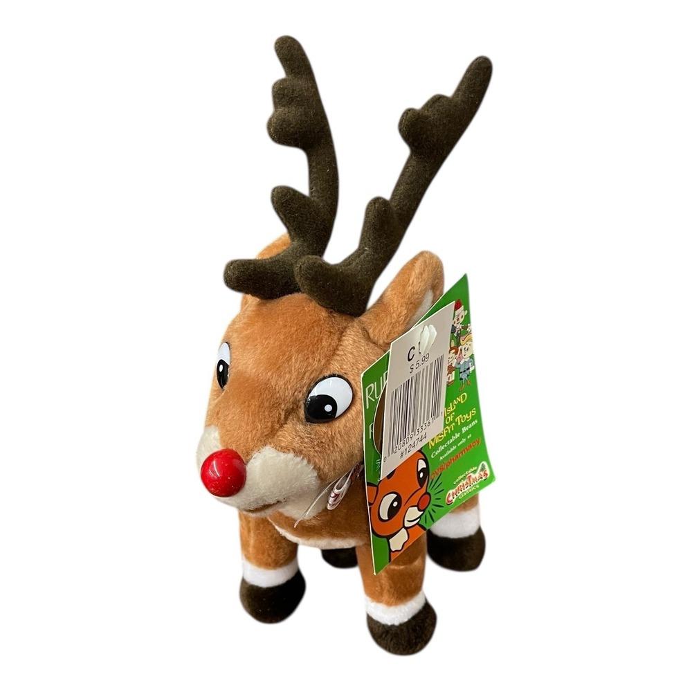 Rudolph Island‎ Misfit Toy 1999 CVS Beanie Stuffins Reindeer